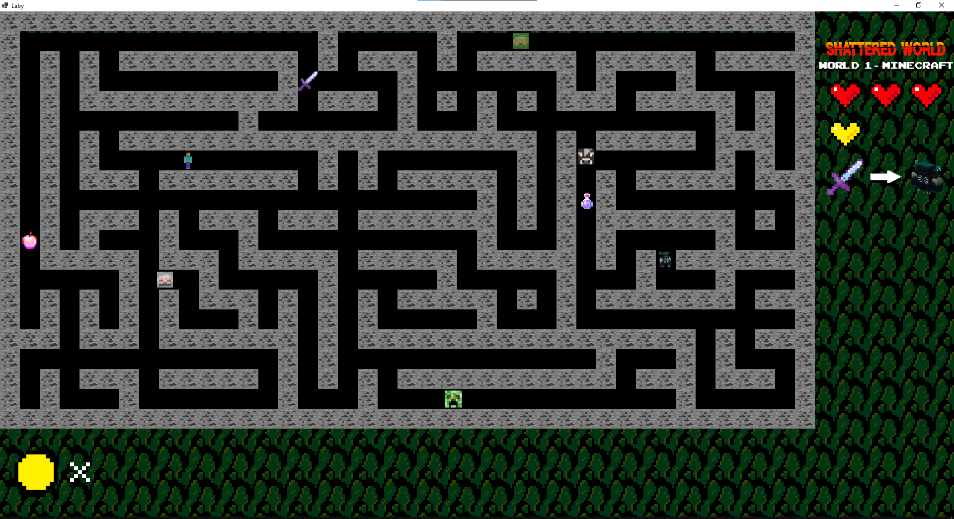 Monde Sonic du projet Pac-Man Shattered World